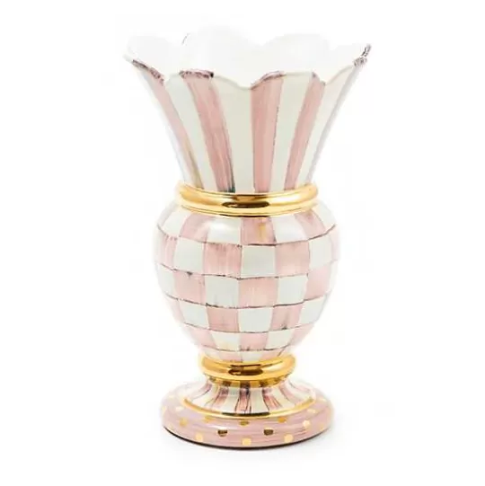 Cheap MacKenzie-Childs Rosy Check Ceramic Great Vase