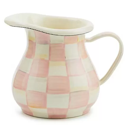 Best MacKenzie-Childs Rosy Check Creamer