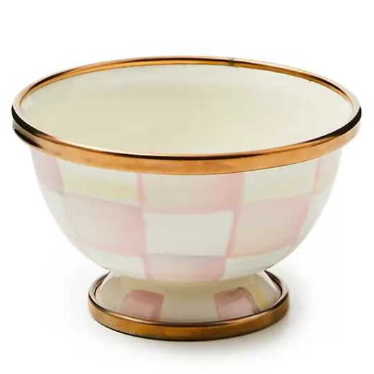 Shop MacKenzie-Childs Rosy Check Little Sugar Bowl