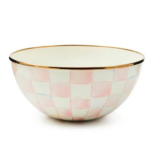 Shop MacKenzie-Childs Rosy Check Small Everyday Bowl