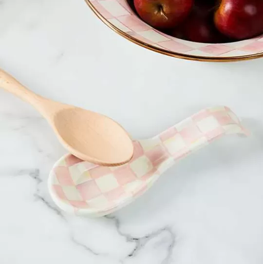 Fashion MacKenzie-Childs Rosy Check Spoon Rest