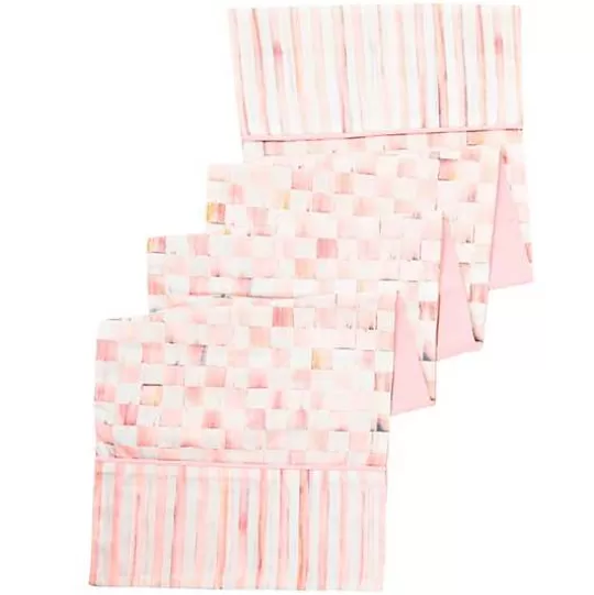 Discount MacKenzie-Childs Rosy Check Table Runner