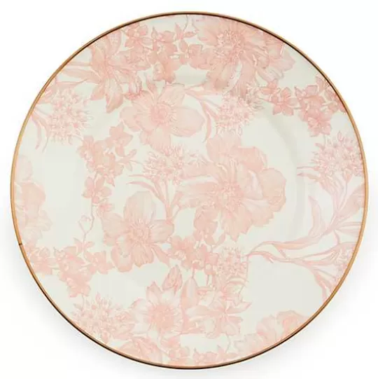 Flash Sale MacKenzie-Childs Rosy English Garden Enamel Dinner Plate