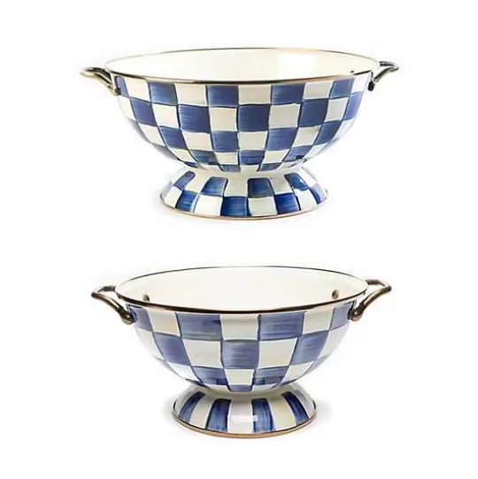 Shop MacKenzie-Childs Royal Check Almost Everything Bowls, Set of 2