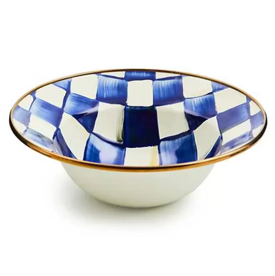 Online MacKenzie-Childs Royal Check Breakfast Bowl