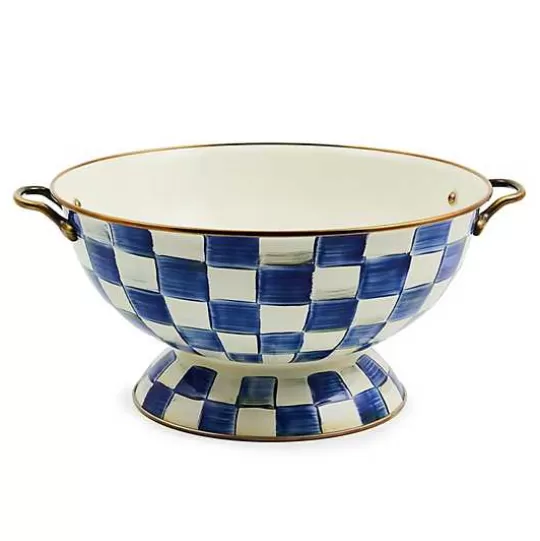 Cheap MacKenzie-Childs Royal Check Everything Bowl