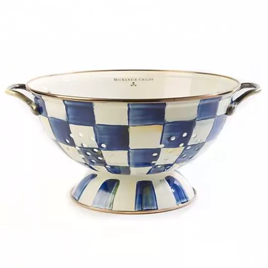 Best MacKenzie-Childs Royal Check Large Colander