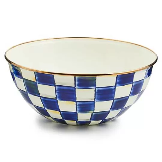 Best MacKenzie-Childs Royal Check Large Everyday Bowl