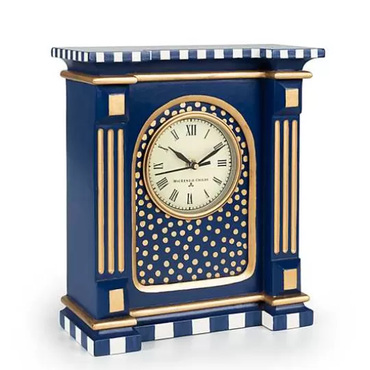 Shop MacKenzie-Childs Royal Check Mantel Clock