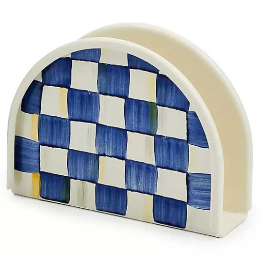 Fashion MacKenzie-Childs Royal Check Napkin Holder