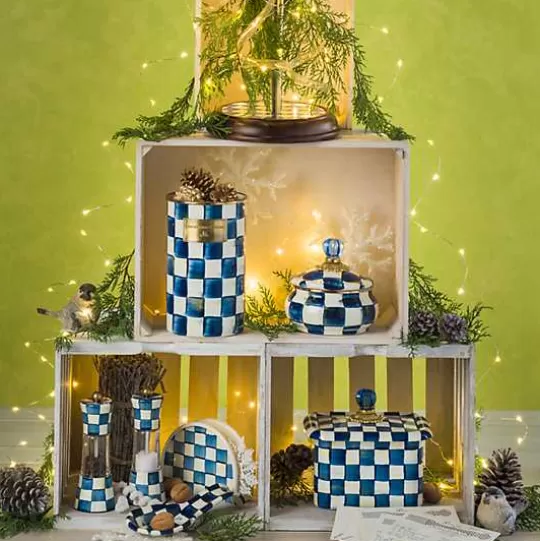 Fashion MacKenzie-Childs Royal Check Napkin Holder