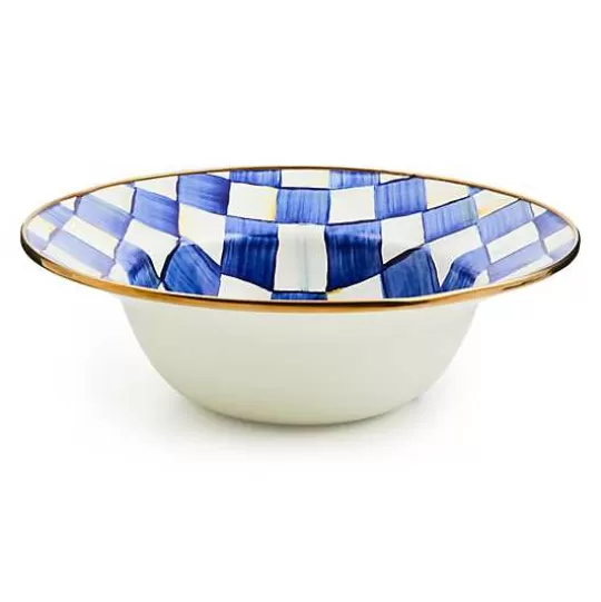 Fashion MacKenzie-Childs Royal Check Serving Bowl