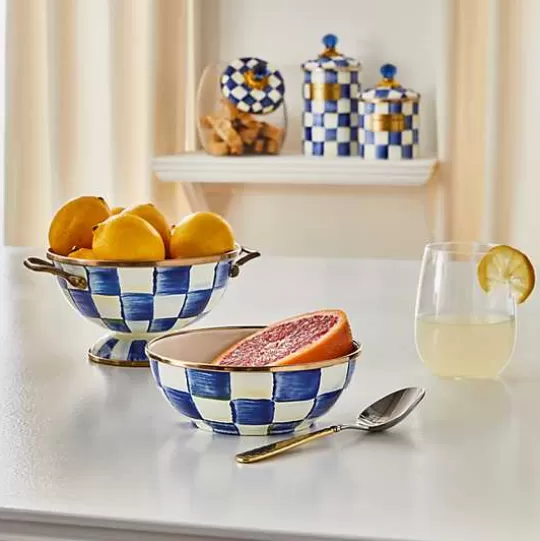 Fashion MacKenzie-Childs Royal Check Simply Anything Bowl