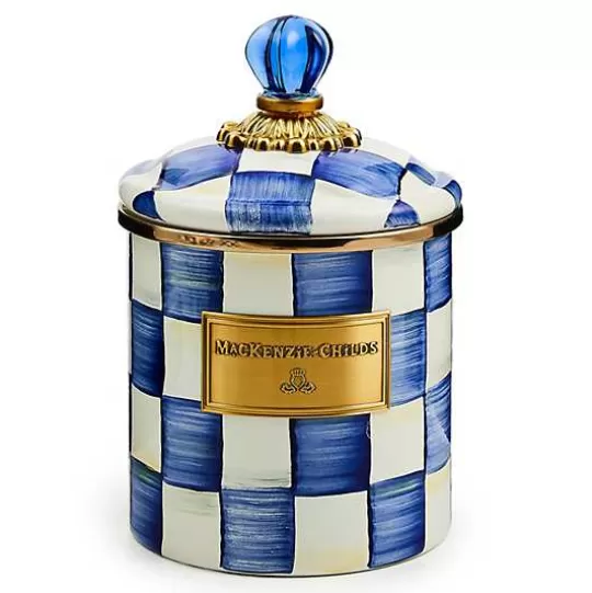 Best MacKenzie-Childs Royal Check Small Canister