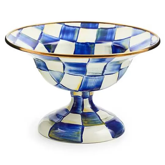 Shop MacKenzie-Childs Royal Check Small Compote