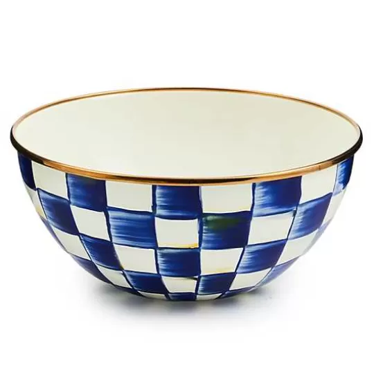 Sale MacKenzie-Childs Royal Check Small Everyday Bowl