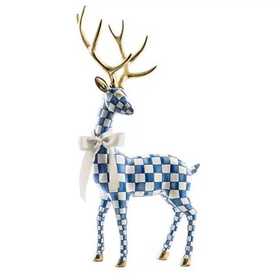 Cheap MacKenzie-Childs Royal Check Standing Deer