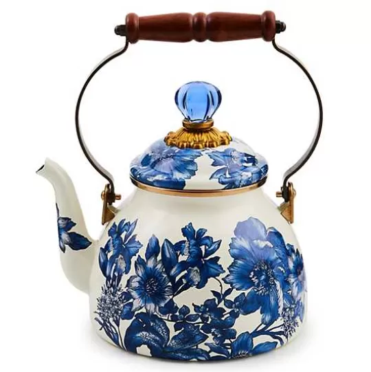 Outlet MacKenzie-Childs Royal English Garden 2 Quart Tea Kettle