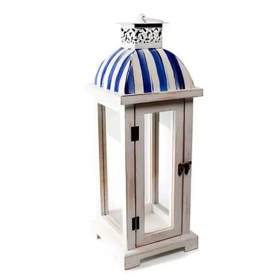 Best MacKenzie-Childs Royal Stripe Lantern