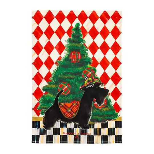 Store MacKenzie-Childs Scottie Dish Towel