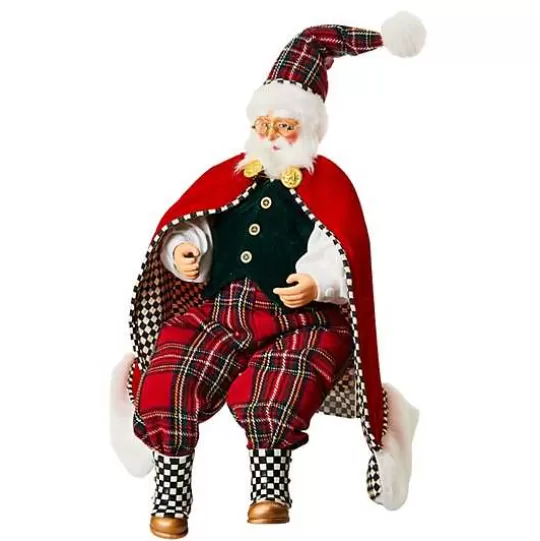 Shop MacKenzie-Childs Scottish Sitting Santa