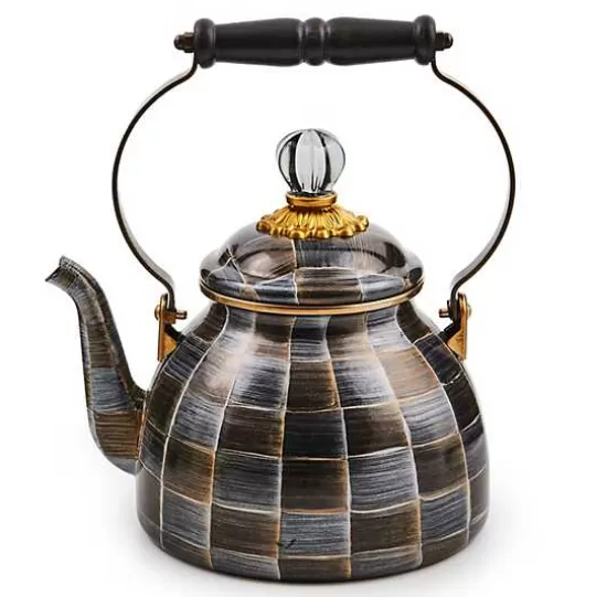 Shop MacKenzie-Childs Sophisticheck 2 Quart Tea Kettle