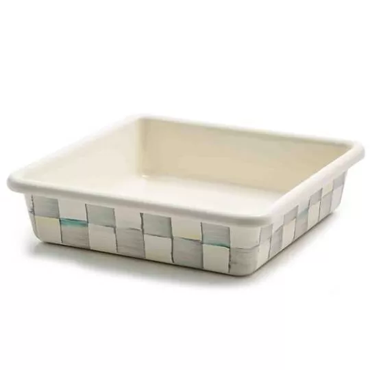 Sale MacKenzie-Childs Sterling Check 8 Baking Pan