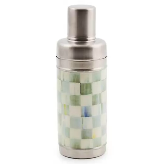 Cheap MacKenzie-Childs Sterling Check 3260 Cocktail Shaker