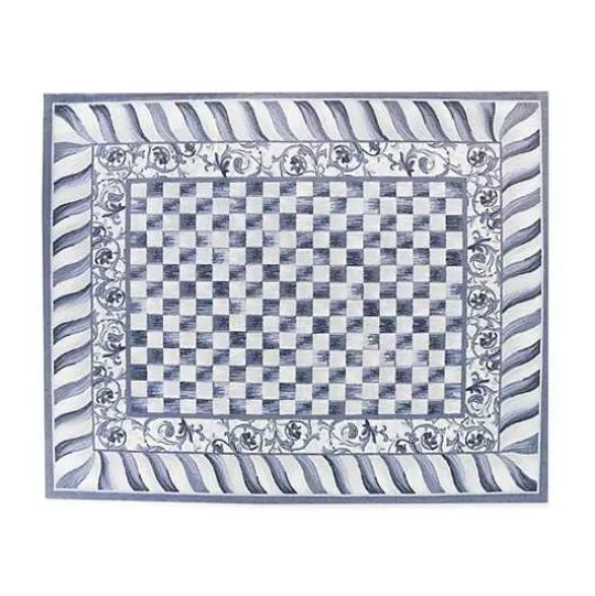 Best MacKenzie-Childs Sterling Check 8' x 10' Rug