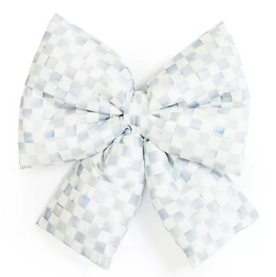 New MacKenzie-Childs Sterling Check Medium Bow