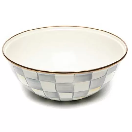 Sale MacKenzie-Childs Sterling Check Medium Everyday Bowl