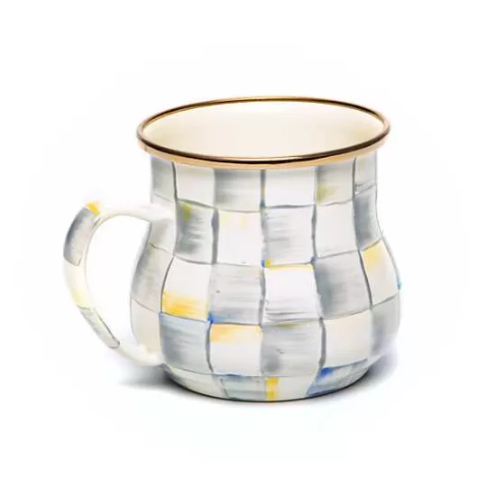 Online MacKenzie-Childs Sterling Check Mug