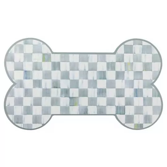 Cheap MacKenzie-Childs Sterling Check Pup Placemat