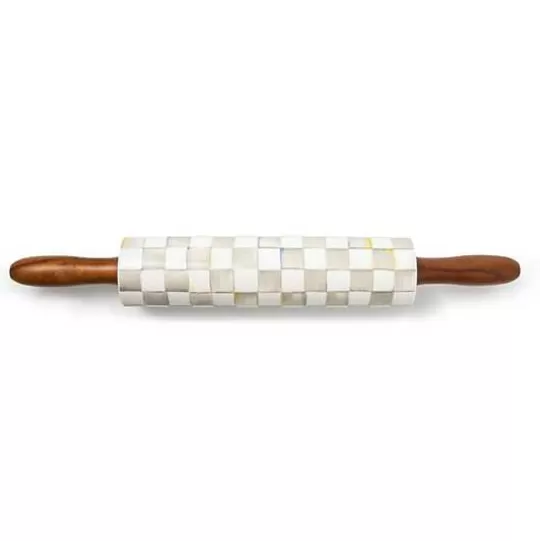 Fashion MacKenzie-Childs Sterling Check Rolling Pin