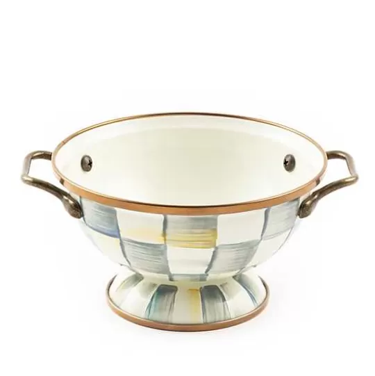 Shop MacKenzie-Childs Sterling Check Simply Anything Bowl