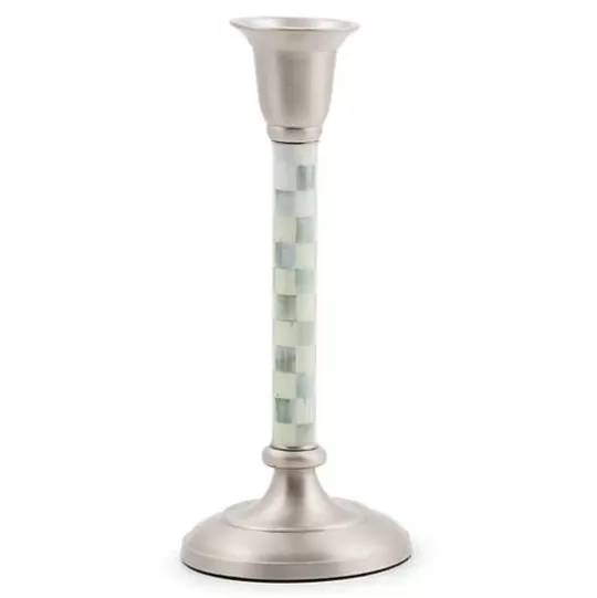 Online MacKenzie-Childs Sterling Check Small Candlestick