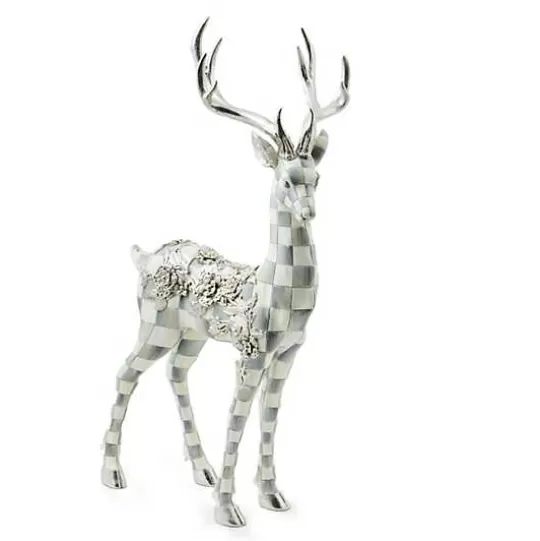 Shop MacKenzie-Childs Sterling Check Standing Silver Garland Deer