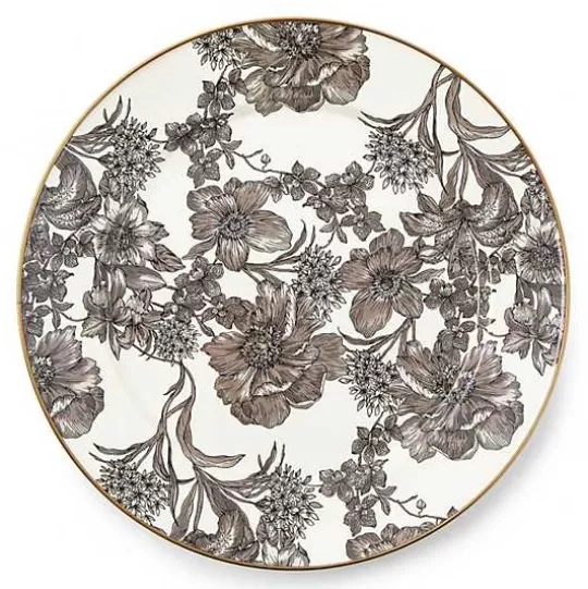 Fashion MacKenzie-Childs Sterling English Garden Enamel Charger/Plate