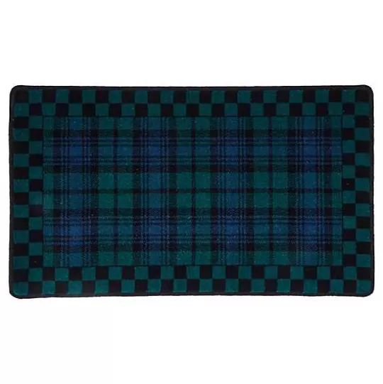 Store MacKenzie-Childs Tartan Black Watch 2'3 x 3'9 Rug