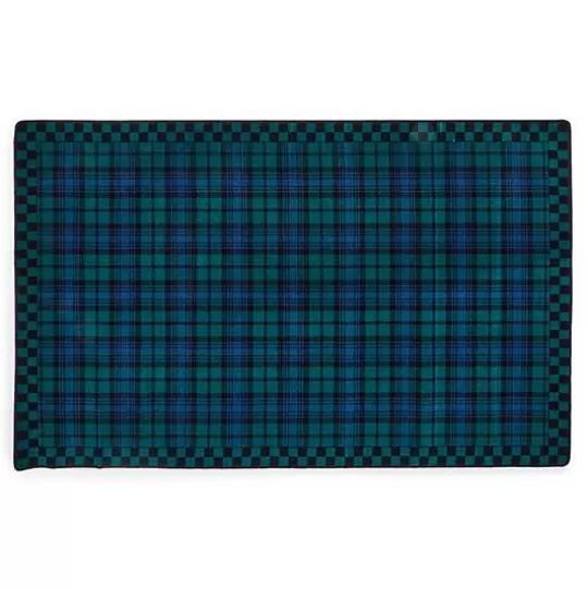 Shop MacKenzie-Childs Tartan Black Watch 5'1 x 8'2 Rug