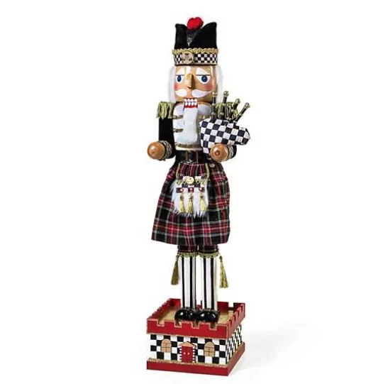 Online MacKenzie-Childs Tartastic Bagpiper Nutcracker