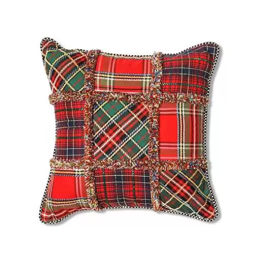 Flash Sale MacKenzie-Childs Tartastic Patch Throw Pillow