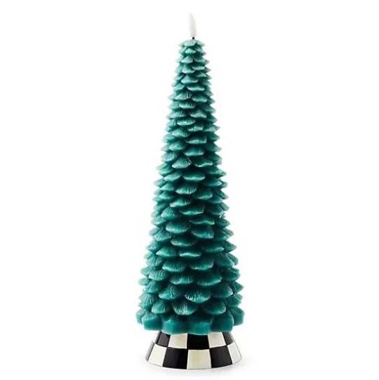 Fashion MacKenzie-Childs Tree Tall Flameless Candle