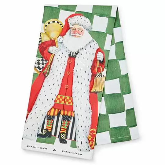 Sale MacKenzie-Childs Westminster Santa Dish Towel