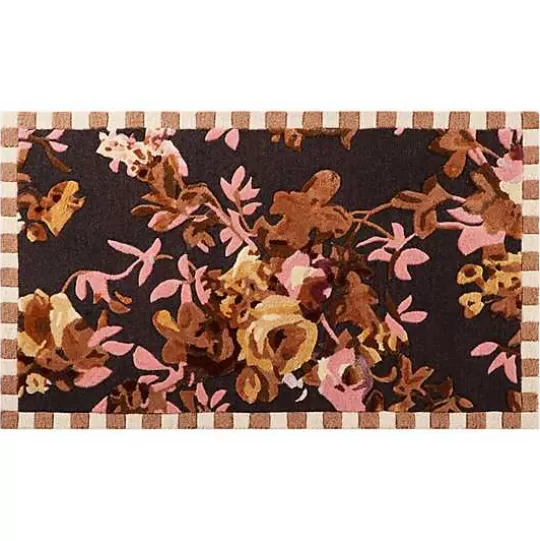 Shop MacKenzie-Childs Wild Rose Floral 2'3 x 3'9 Rug