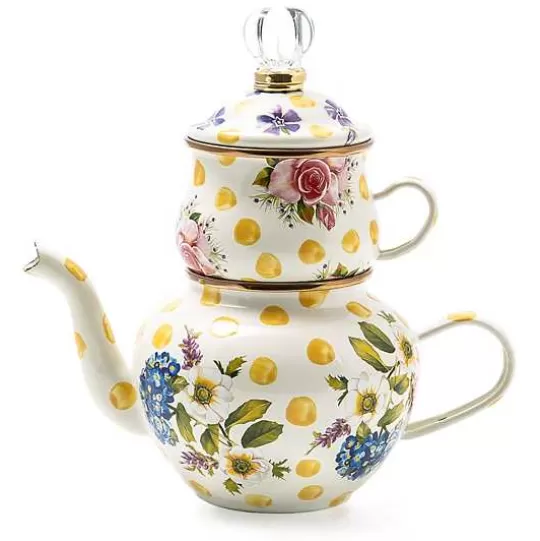 Shop MacKenzie-Childs Wildflowers Yellow High Tea