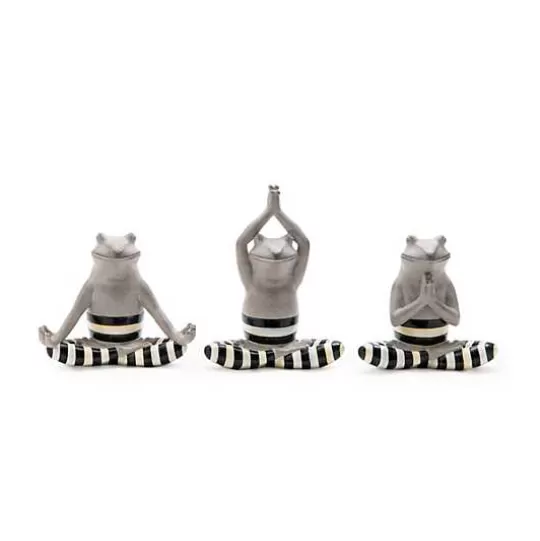Flash Sale MacKenzie-Childs Yoga Frogs, Set of 3