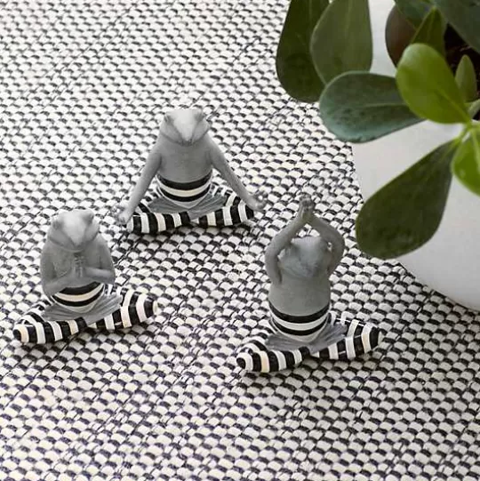 Flash Sale MacKenzie-Childs Yoga Frogs, Set of 3