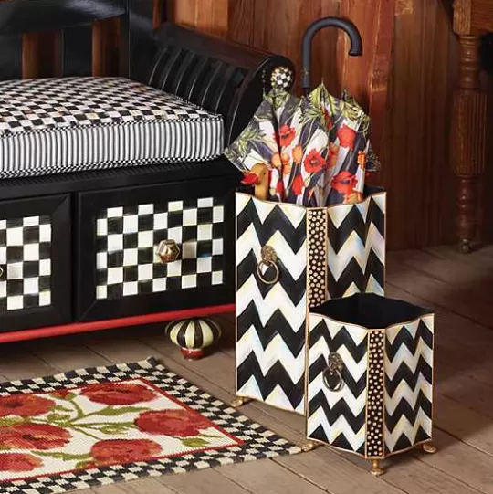 Flash Sale MacKenzie-Childs Zig Zag Umbrella Stand